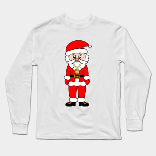 HIP Hop Funny Santa Clause Long Sleeve T-Shirt